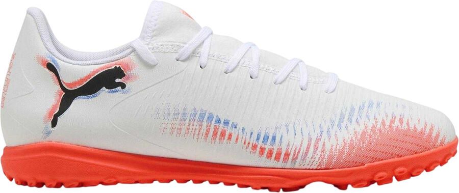 Puma Future 8 Play kunstgras-sportschoenen voor heren (Wit Zwart Rood)