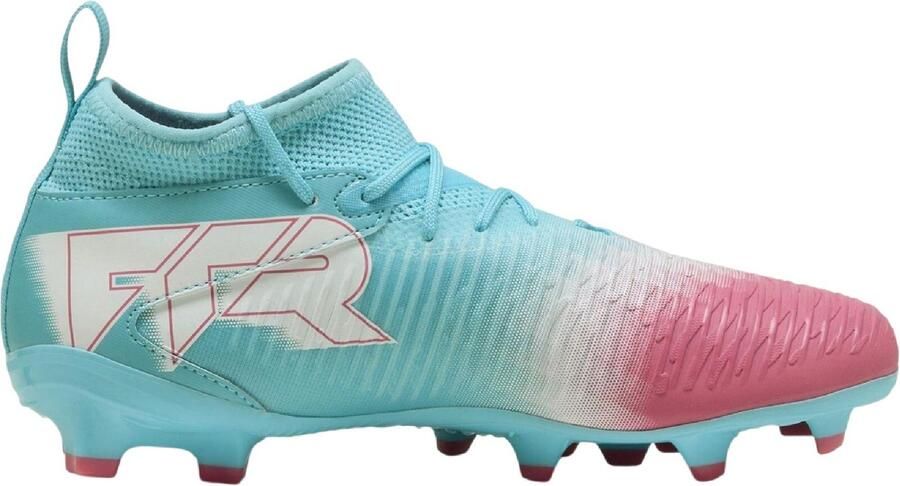 Puma Future 8 Ultimate Match voetbalschoenen voor kinderen (kunstgras) (Blauw Wit)