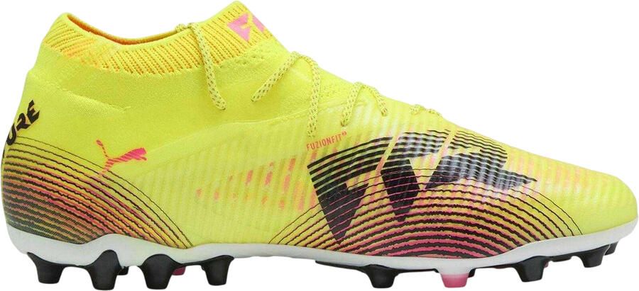 Puma Future 8 Ultimate voetbalschoenen met veters voor heren voor harde ondergrond (Geel)