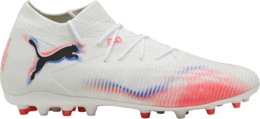 Puma Future 8-voetbalschoenen voor heren voor vlakke stevige ondergrond (Poema Wit)