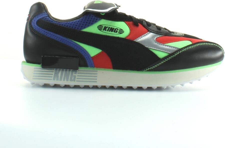 Puma Future Rider King Synthetic Unisex Lace Up Trainers 374459 01
