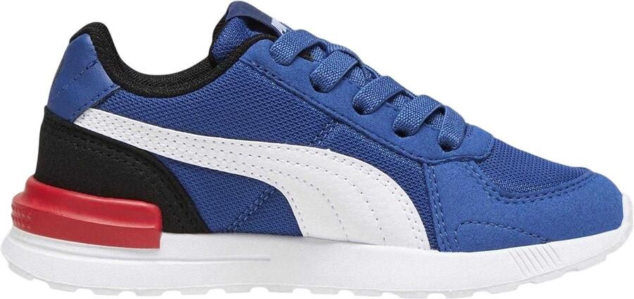 Puma Graviton Mesh Trainers voor kinderen Kinderen (Blauw Zwart Wit)