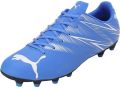 Puma Heren Attacanto FG AG Voetbalschoenen (Blauw Wit) - Blauw