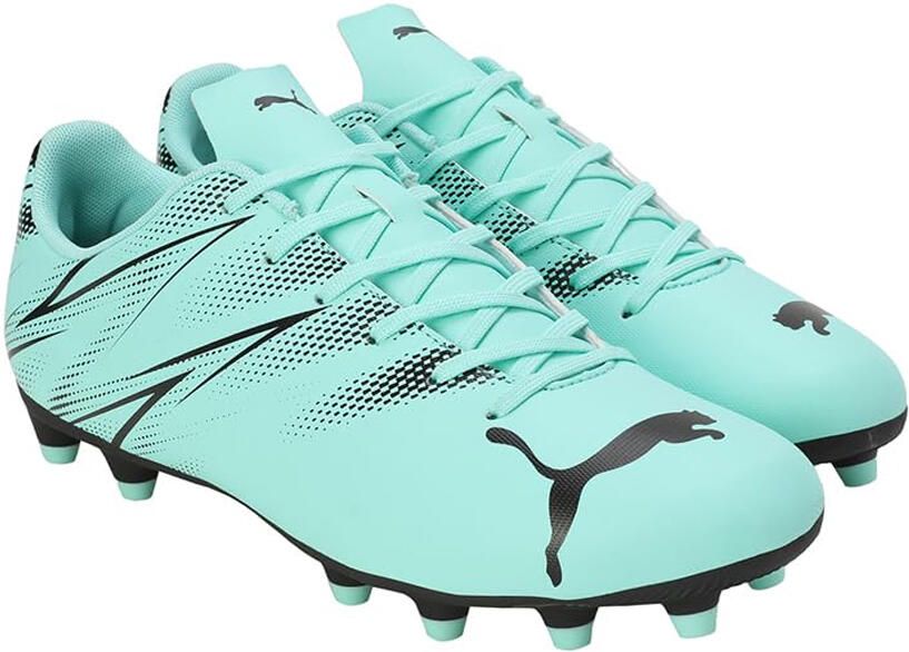 Puma Heren Attacanto FG AG Voetbalschoenen (Pepermunt Zwart)