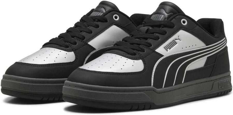 Puma Heren Caven 2.0 Logo Trainers (Zilver Grijs)