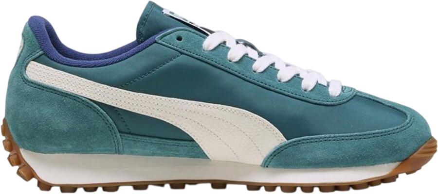 Puma Heren Easy Rider Vintage Leren Lage Sneakers (Emerald Wit)
