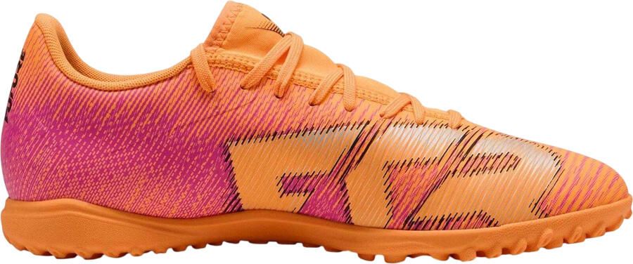 Puma Heren Future 8 Play Trainers met reliëfpatroon voor kunstgras (Oranje zwart)