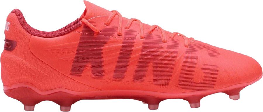 Puma Heren King Match Stevige Grond Voetbalschoenen (Zilver Zwart)