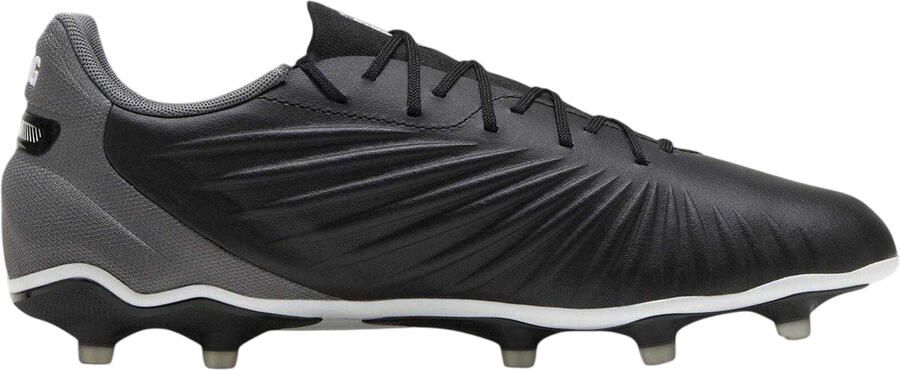 Puma Heren King Match Stevige Grond Voetbalschoenen ( zwart wit)