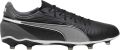 Puma Heren King Match Stevige Grond Voetbalschoenen ( zwart wit) - Zwart