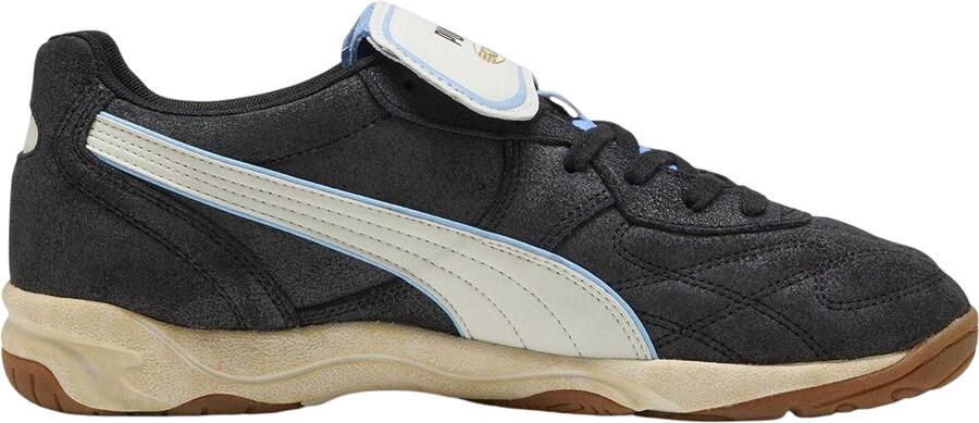Puma Heren King suède zaalvoetbalschoenen (Poema Zwart)