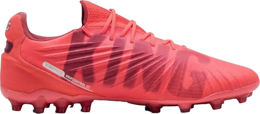 Puma Heren King Ultimate Stevige Grond Voetbalschoenen (Gloeiend rood)