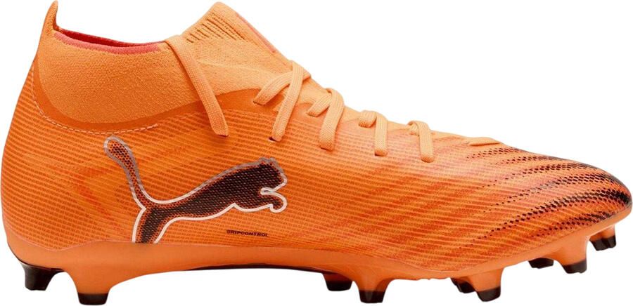 Puma Heren Ultra 5 Match Stevige Grond Voetbalschoenen (Oranje zwart)