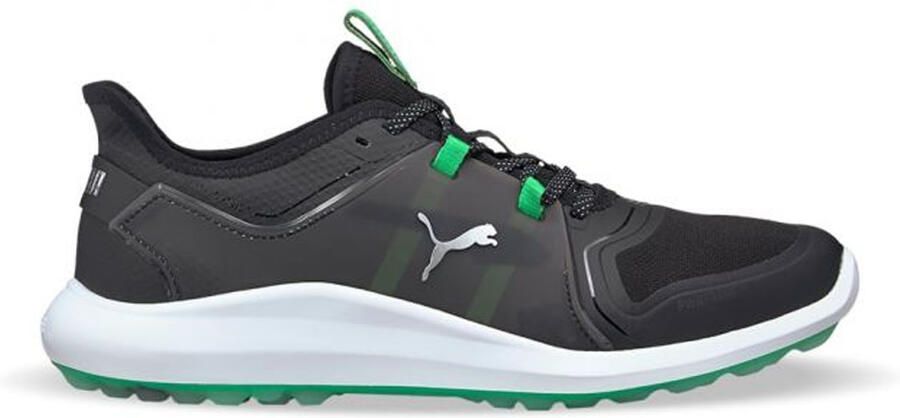 Puma Ignite Fasten8 Golf Lace-Up Zwart Synthetisch Heren Trainers 194708 01