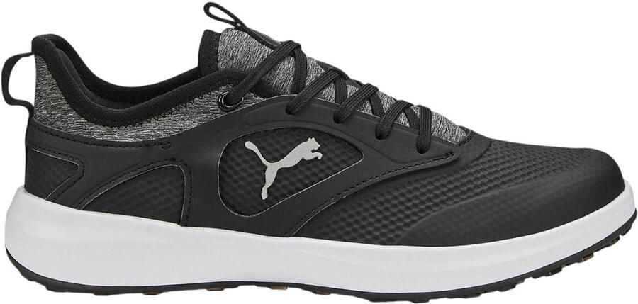 Puma Ignite Malibu golfschoenen zonder spikes voor dames (Zwart Zilver)