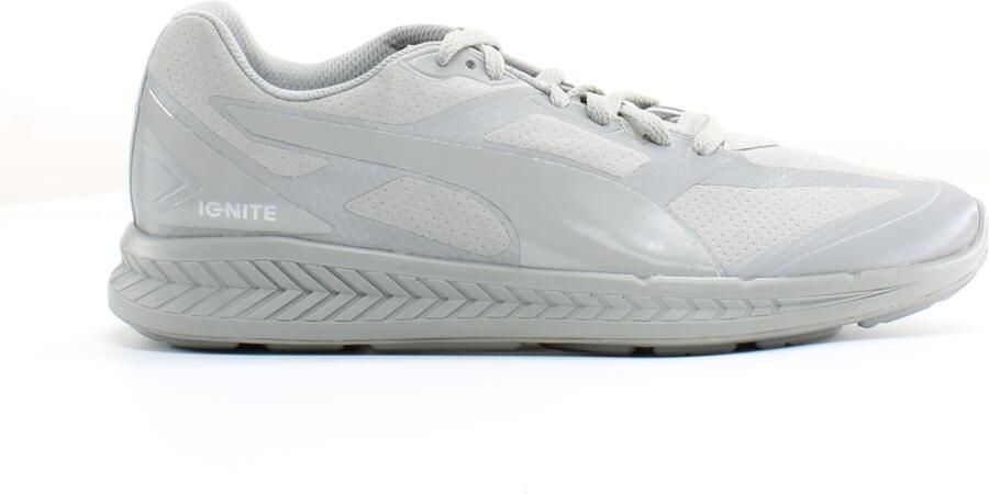 Puma Ignite Matt & Shine Grijs Synthetisch Heren Lace Up Trainers 359718 03