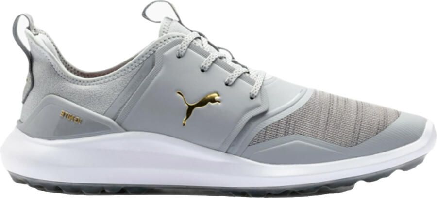Puma Ignite NXT Golf Lace-Up Grijs Synthetisch Herentrainers 192225 03