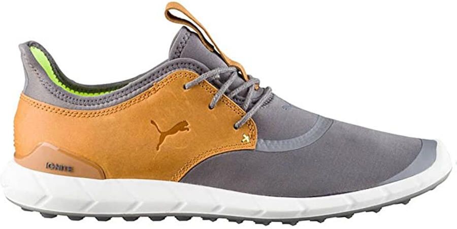 Puma Ignite Schoenen Veterschoenen Grijs Synthetisch Herentrainers 460023 02