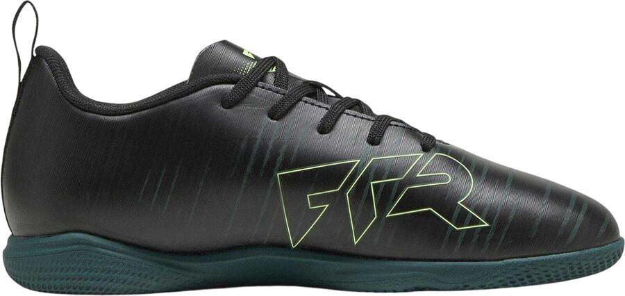 Puma Kinder Future 8 Play Indoor Voetbalschoenen (Zwart Groen)