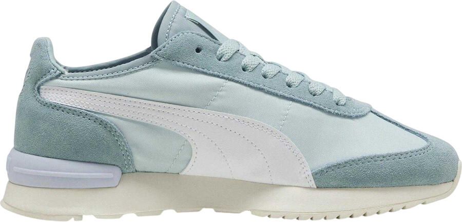 Puma Kinderen Kinderen R78 Platte Trainers (Blauw Wit)