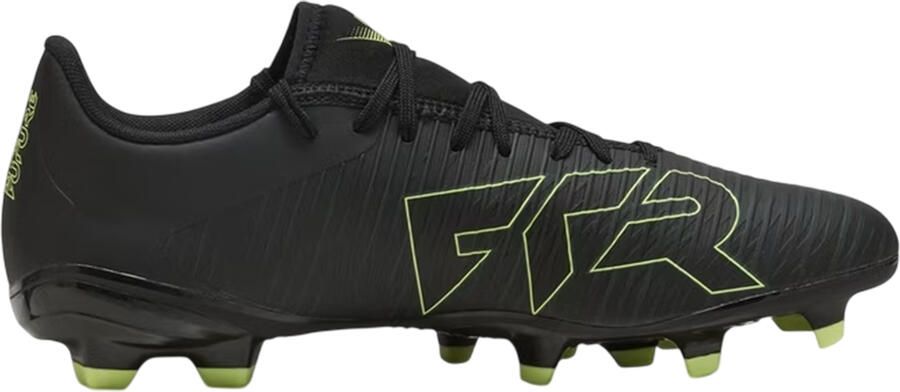 Puma Kinder kinder Future 8 Play Stevige Grond Voetbalschoenen (Zwart Groen)