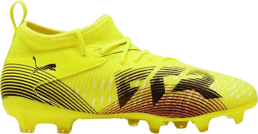 Puma Kinder Kinder Future Stevige Grond Voetbalschoenen (Geel)