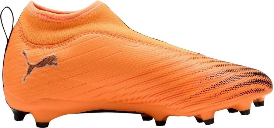 Puma Kinder Kinder Ultra 5 Match Stevige Grond Voetbalschoenen (Oranje zwart)