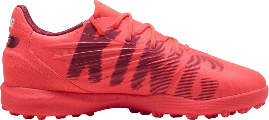 Puma Kinderschoenen 'King Match' met Astro Turf-zool (Gloeiend rood)