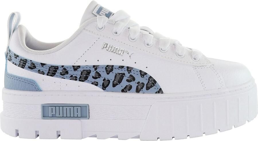Puma Mayze Wild Kinderen Witte Sneakers