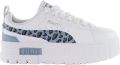 Puma Mayze Wild Kinderen Witte Sneakers - Wit