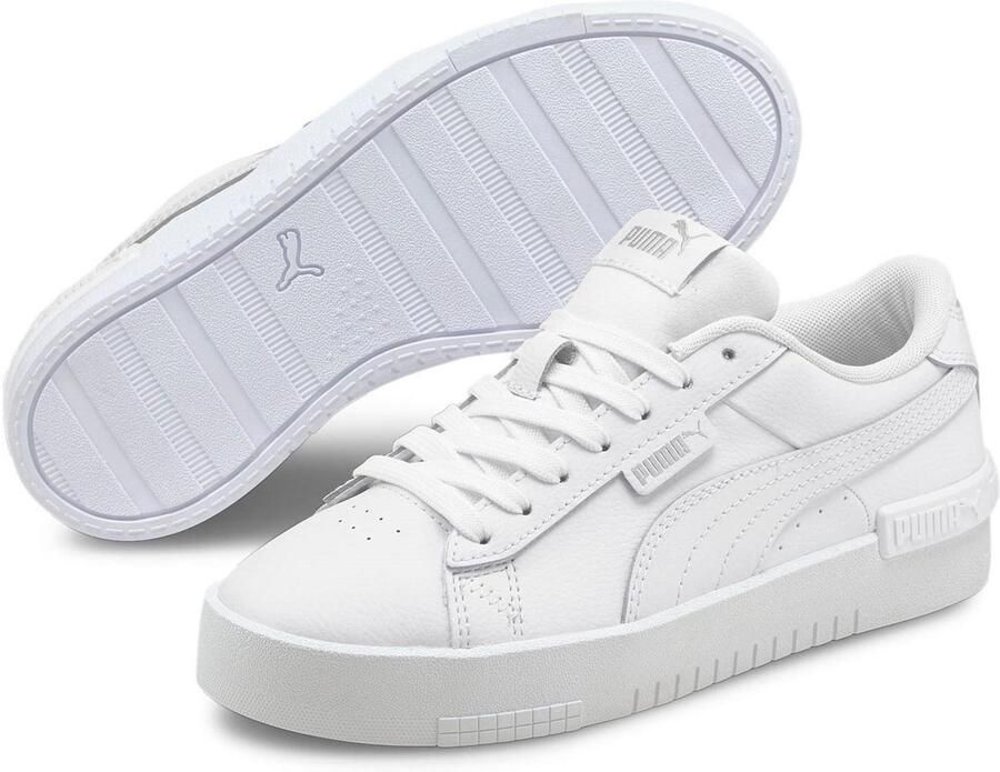 Puma Meisjes Jada Trainers (Wit)
