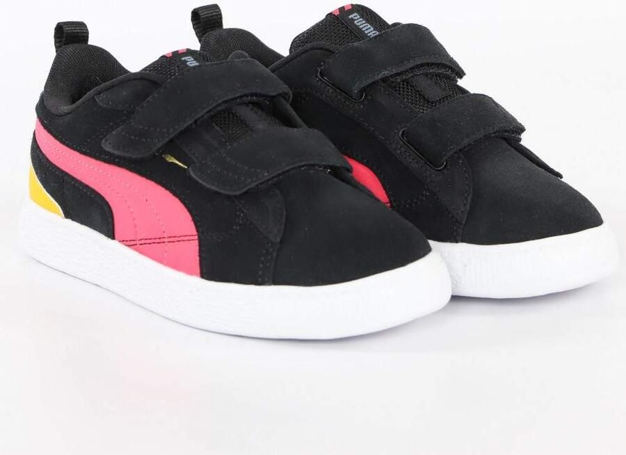 Puma meisjessneakers van suède met blokpatroon LF V PS