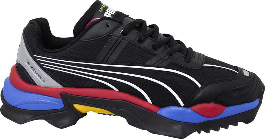 Puma Nitefox Offroad Zwart Laag Lace Up Heren Hardlooptrainers 371498 01