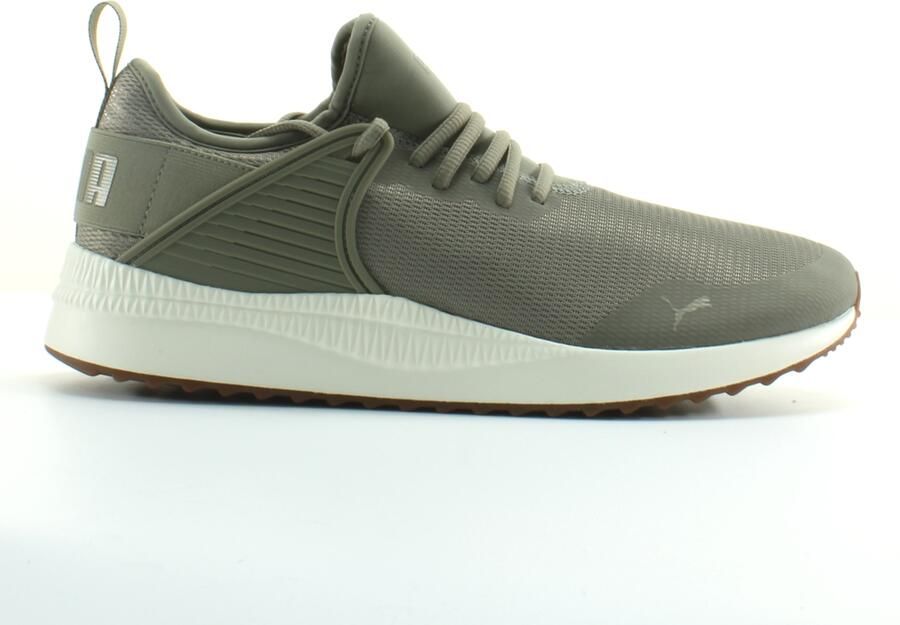 Puma Pacer Next Cage Grijs Textiel Heren Lace Up Trainers 365284 06