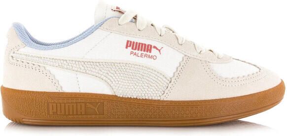 Puma Palermo gentle meld wns warm white lage sneakers dames