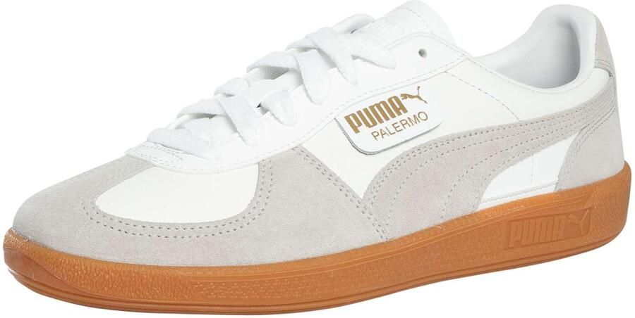 Puma Palermo Leren Sneakers Wit