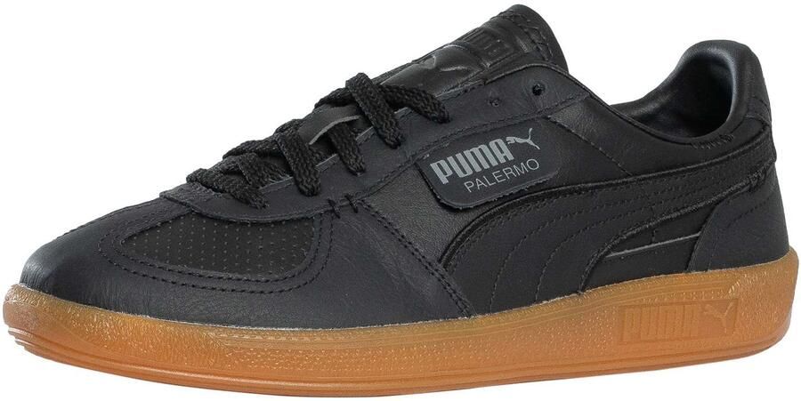 Puma Palermo Leren Sneakers Zwart