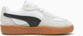 Puma Palermo Moda Leren Dames Sneakers Grijs Zwart - Grijs