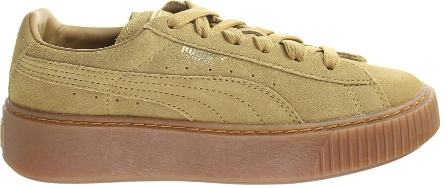 Puma Pums Suede Platform SD PS Kinderen Gouden Trainers