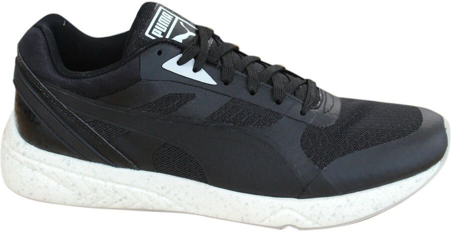 Puma R698 Ignite Heren Trainers Veterschoenen Zwart Textiel 360063 01 D10