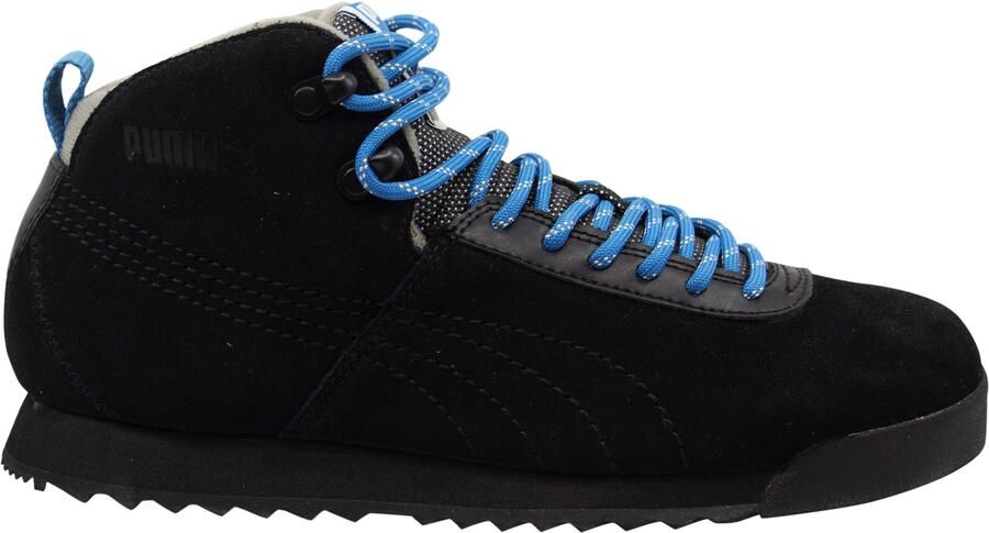 Puma Roma Hiker Zwart Suède Leren Outdoor Lace Up Herentrainers 353795 02
