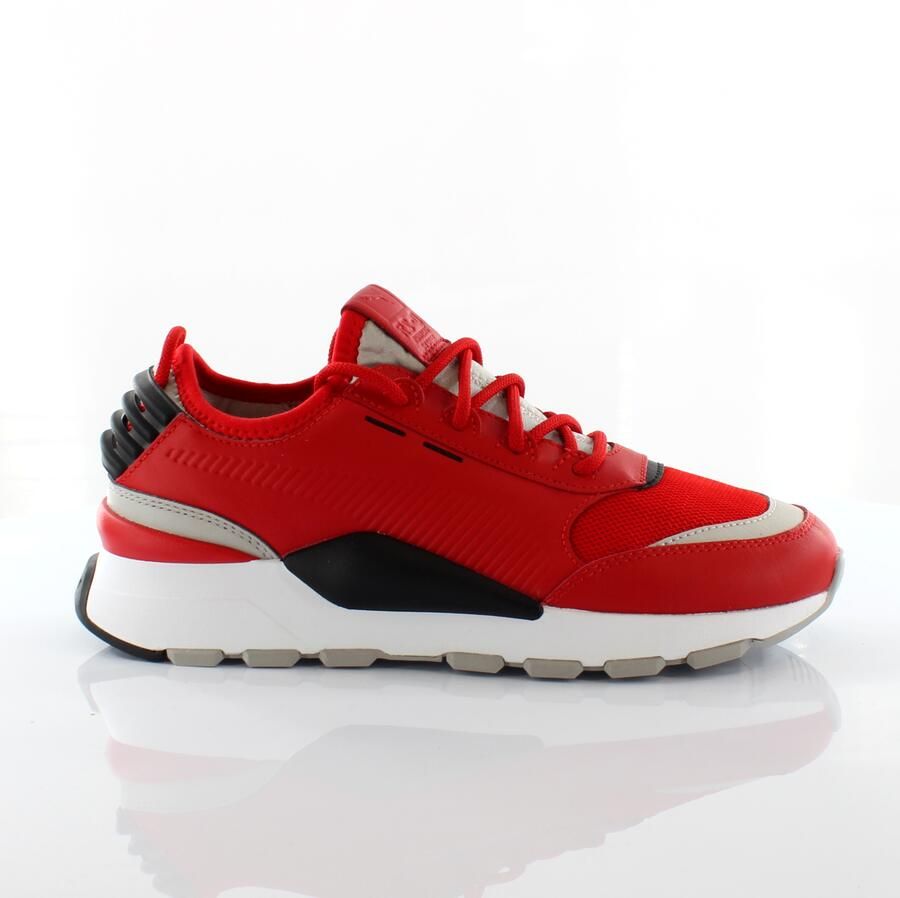 Puma RS-0 Sound Lace Up Rood Heren Trainers Hardloopschoenen Slip On Schoenen 366890 03