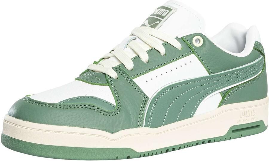 Puma Slipstream Lo Vintage Leren Sneakers Wit - Foto 1