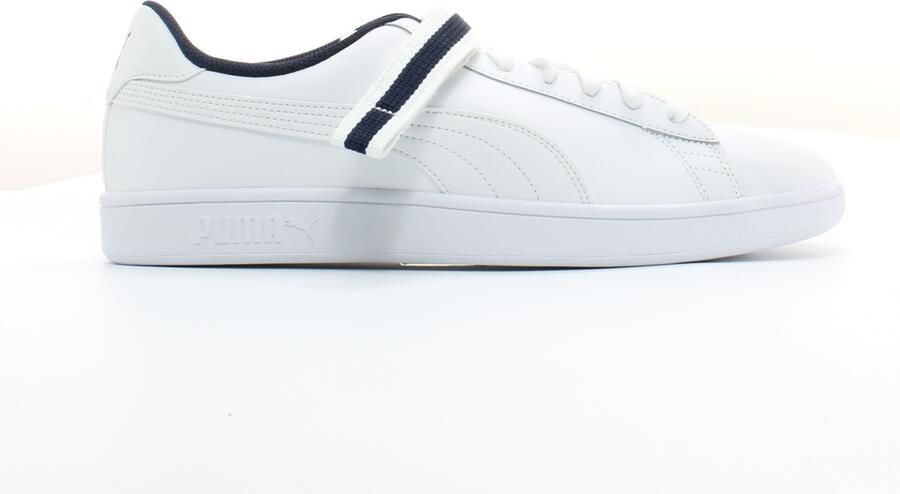 Puma Smash V2 Wit Leer Heren Veterschoenen 366912 02
