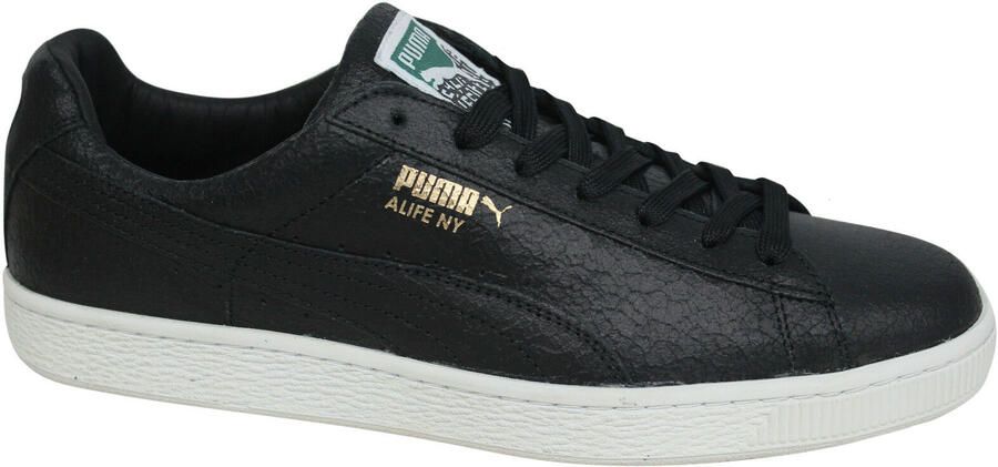 Puma States x Alife Marble Heren Zwart Leer Lace Up Trainers 360752 02 P