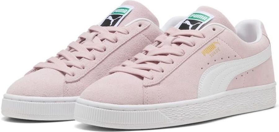 Puma Suede Classic Dames Misty Pink Witte Sneakers