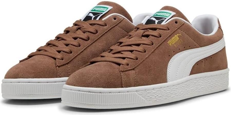 Puma Suede Classic Haute Koffie Wit Sneakers