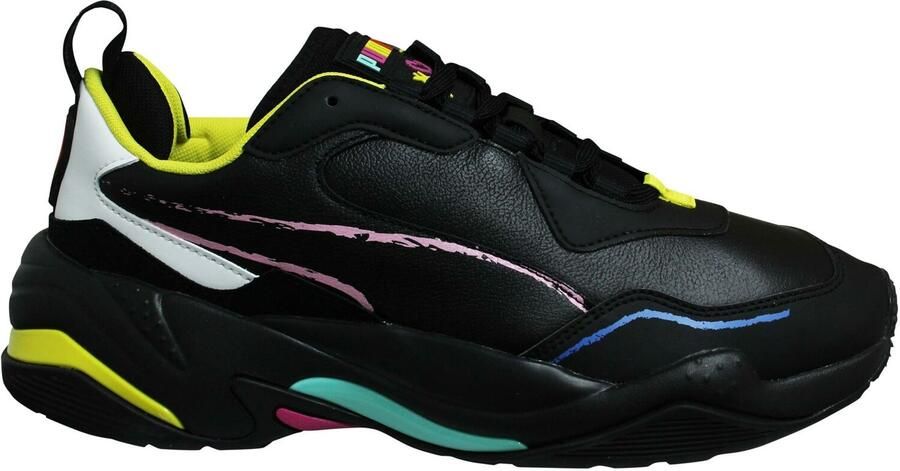 Puma Thunder x Bradley Theodore Zwart Leer Lace Up Herentrainers 369394 01