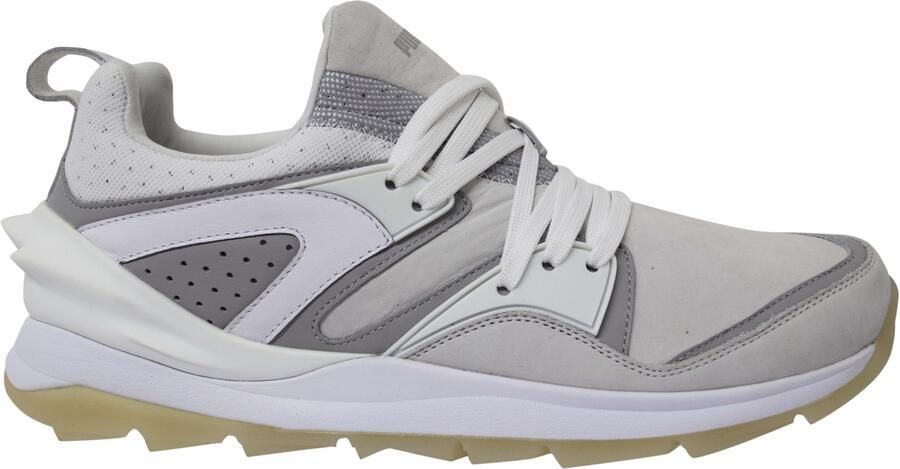 Puma Trimonic Heren Blaze Swift Tech Wit Leer Veterschoenen 357824 02