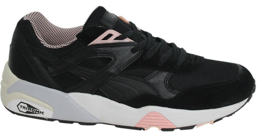 Puma Trinomic R698 x Vashtie Heren Trainers Veterschoenen Laag Zwart 358485 01 D46